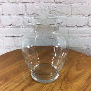 Clear Glass Vase